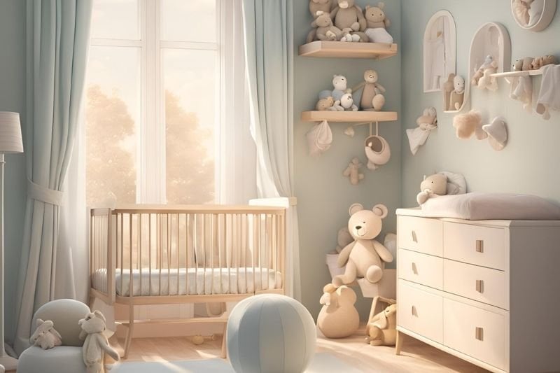 Baby room furniture for boys