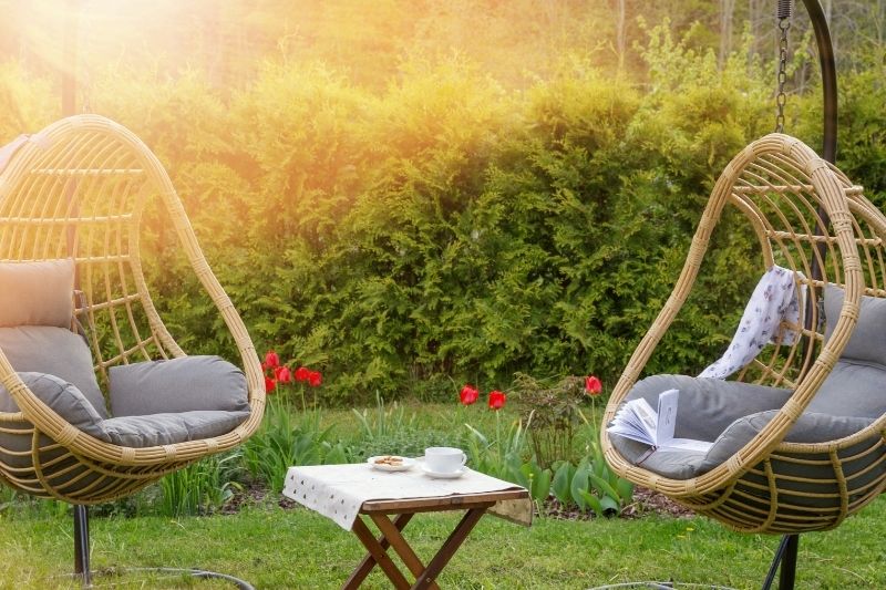 Garden swing