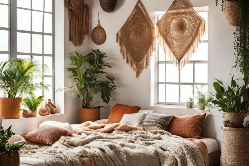 Bohemian style decor