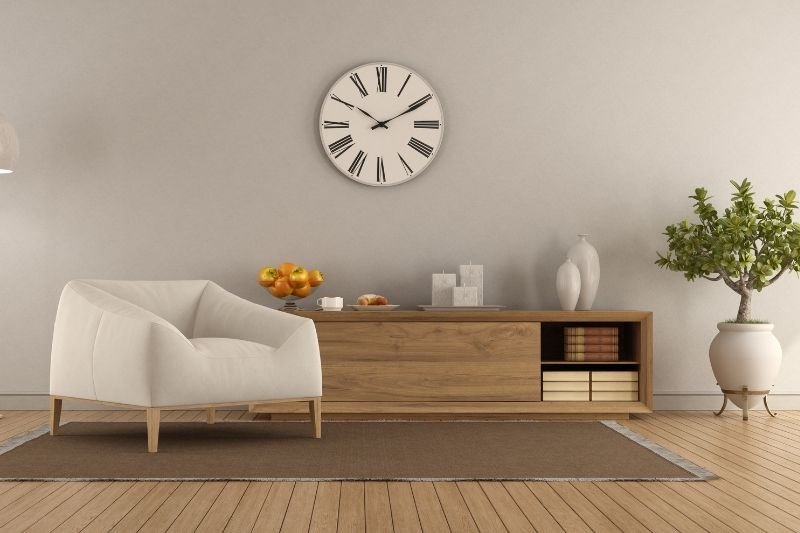 Wall clock decoration