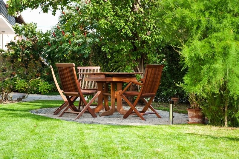 Summerhouse garden furniture