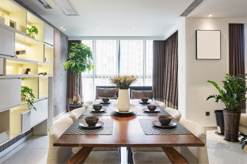 Functional dining room design