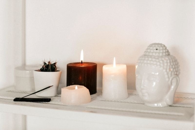 Using incense and candles at home