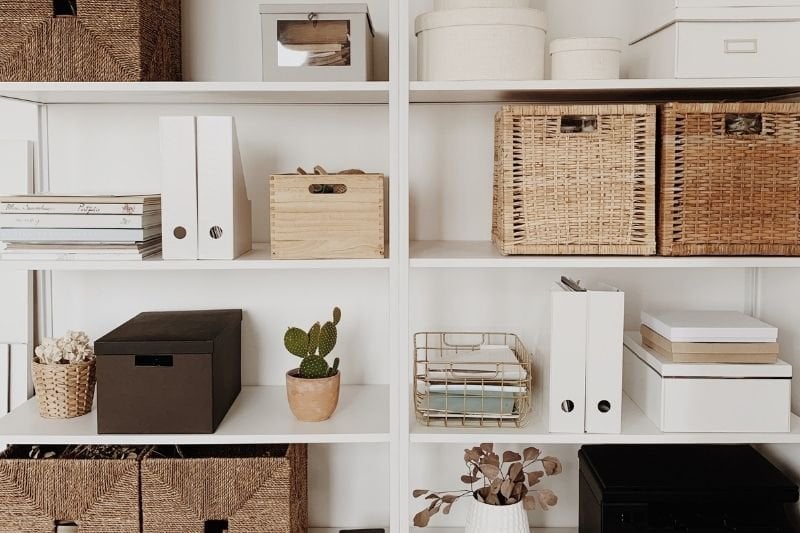 Organizer box and coffee table decoration