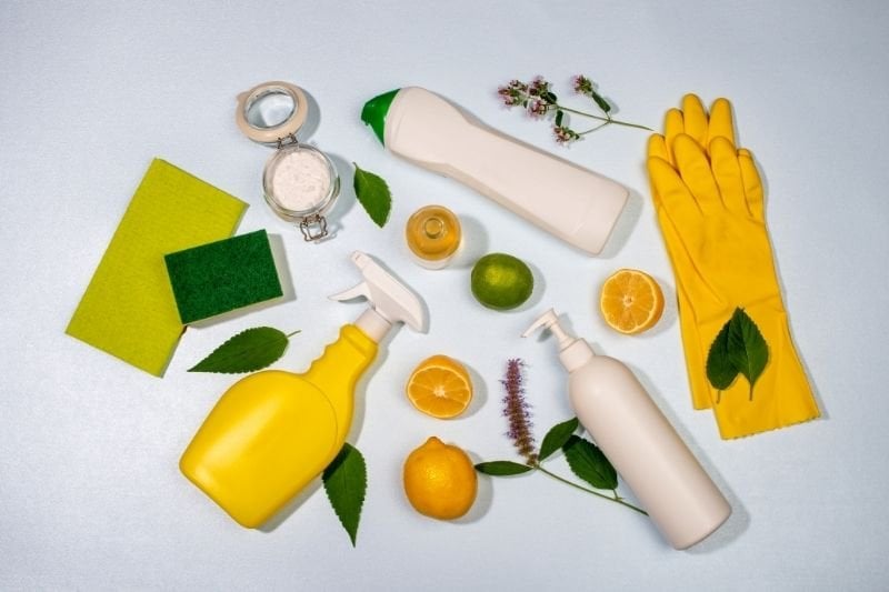 Ecological cleaning materials