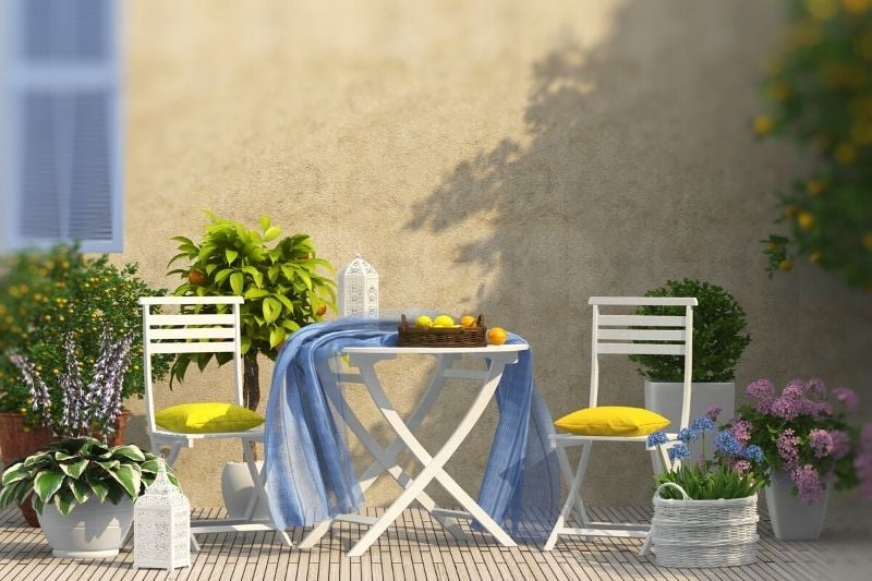 What should you consider when decorating your balcony?