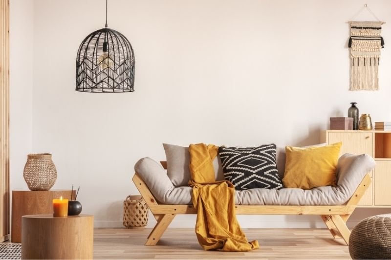 Choosing a chandelier in small houses